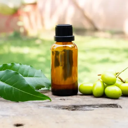 100% Natural Cold Pressed Neem Oil for Face, Skin Care, Hair Care, Scalp Massage & Body Massage Carrier Oil