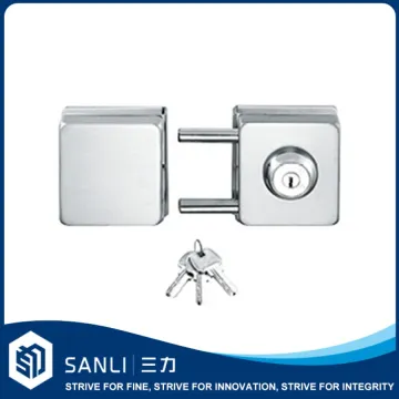 SL-028A commercial glass door safety latch lock