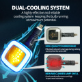 Motorcycle Custom Two-color Square Turn Signal Light