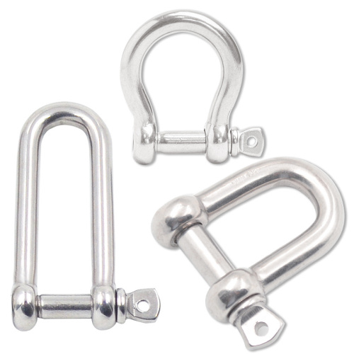 316 Stainless Steel Long D Shackles