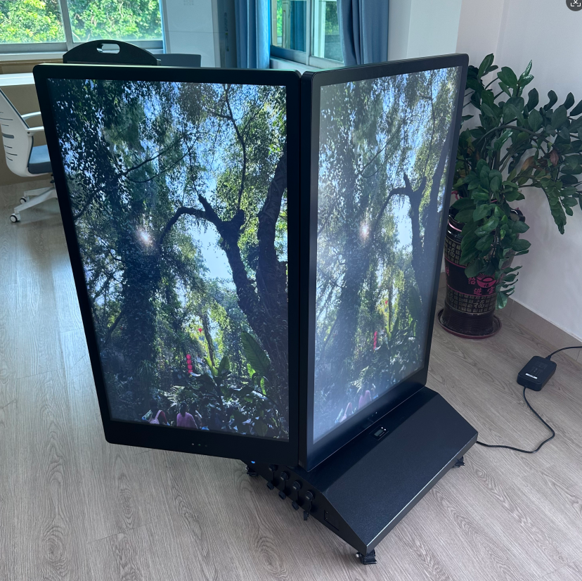 תצוגה ניידת חיצונית באירוע ציבורי