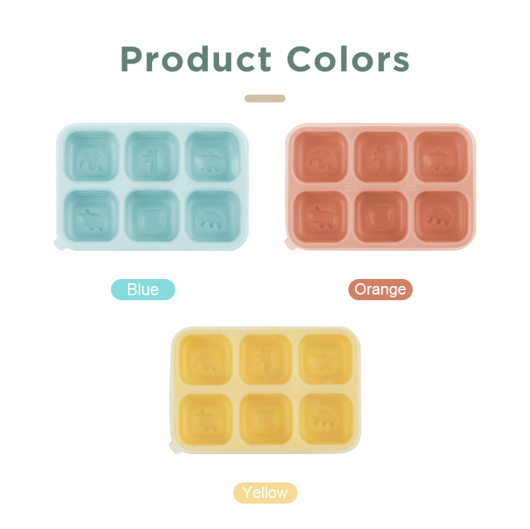 Baby Food Silicone Containers