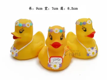 kids bath floating vinyl duck toys hot sell rubber animal toys PVC