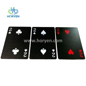 High quality water resistant carbon fiber playing cards