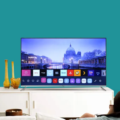 65 Inch Flat Screen Smart 4K TV