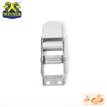 Steel White Zinc Overcenter Buckles Webbing Buckle