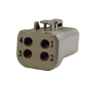 Deutsch DTP Series 4 Pin Male Waterproof Wire Connector with End-Cap DTP06-4S-E003