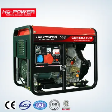 china made small size portable 5000w diesel generator