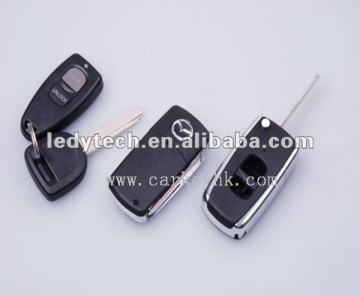 High quality Mazda Familia 323 2 buttons flip key shell