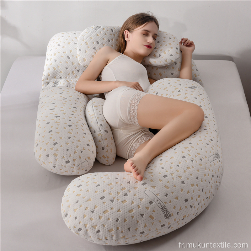 U Coussin de maternité de grossesse au corps en forme de U