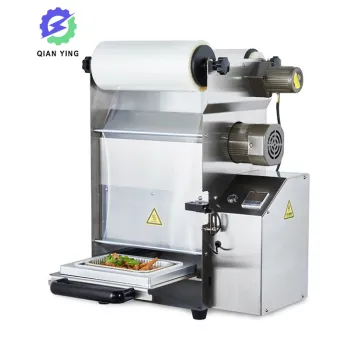 Automatic Heat Meal Food Plastic Tray Packaging Sealing Machine for Poultry
