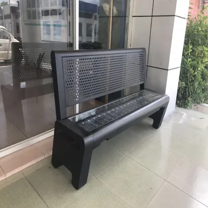 intillegent solar public chair
