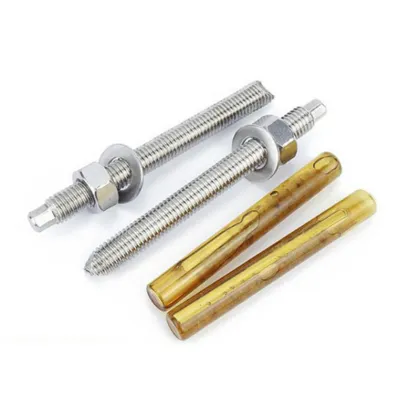 Stainless Steel, Galvanized Carbon Steel, and Chemical Anchor Bolts for Concrete Foundations