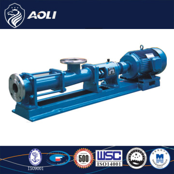 Oil, Slurry, food grade Single stage Screw Pump