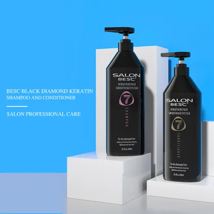 Top Luxury Keratin Amino Acid Smoothing Shampoo and Conditioner