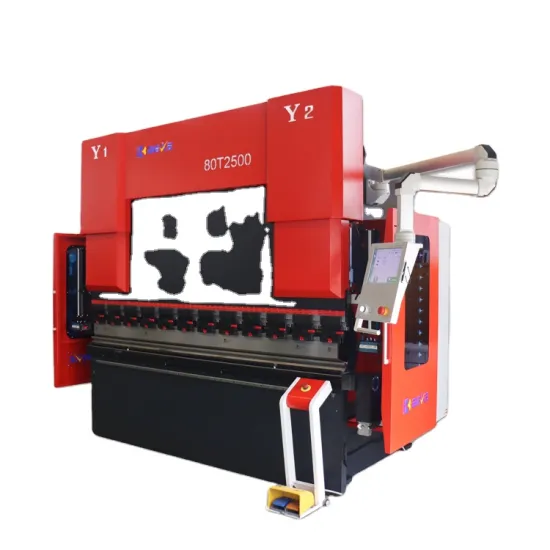 125T/3200 CT12 4+1 Axis Hydraulic Press Brake: Advanced Sheet Metal Folding and Bending Machine