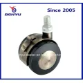 50 mm PU TPR -Legierung Caster Wheel für Krankenhaus