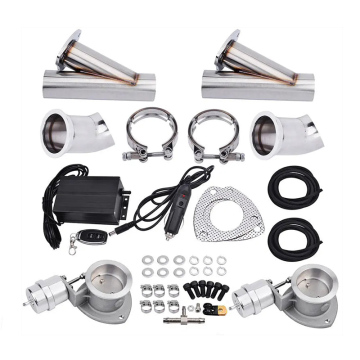 2.5 Inch Remote Electric Vacuum Valve Exhaust Cutout Kit
