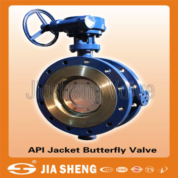 high performance flange connection butterfly valve oil and gas