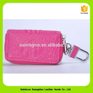 New style custom genuine leather car key holder 16640