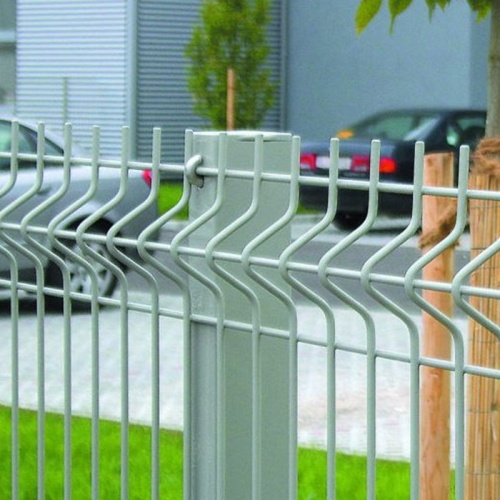 power coated after galvanized 3d wire mesh fence