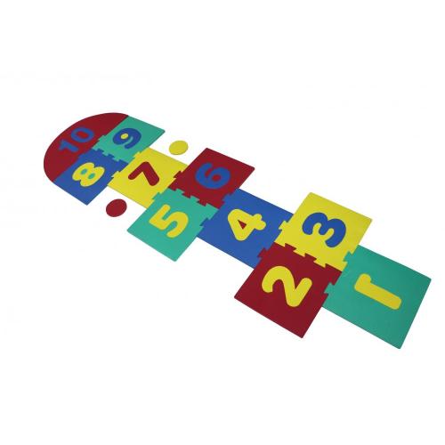 Tapis de jeu en mousse Melors pour jeu Jummping 0-10 tapis de jeu pour l'éducation préscolaire non toxique