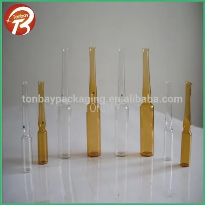 Low borosilicate glass ampoule--Type B ampoule