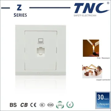 Z Series one gang PC socket