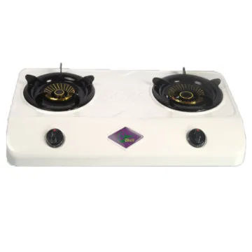 Powder coating 2 burner gas stove