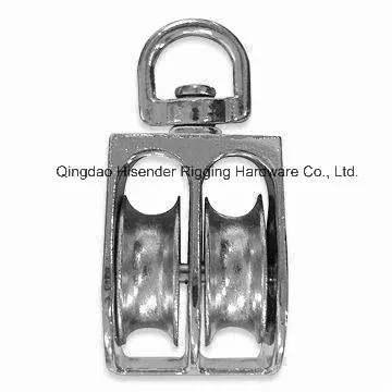 Swivel Type Double Pulley, Stainless Steel 316, AISI304