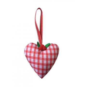 Christmas heart shape hanging ornaments