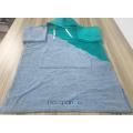 asciugamani da spiaggia con cappuccio di cotone unisex surf che cambiano abito