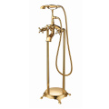 Tẹlifoonu Apẹrẹ Floor Mount Brass Shower ṣeto Mixer