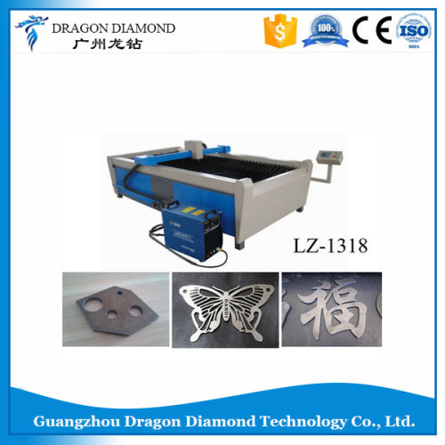 China supplier sales cnc metal plasma cutting machine LZ-1318 cutting machine high quality cheap price easy