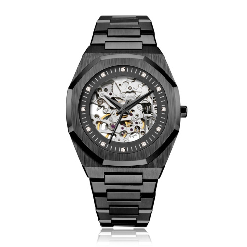 2019 New Japan Automatic Movement Men Skeleton Watch