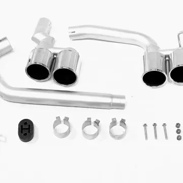 Stainless Steel Exhaust Pipes and Tips for F30 M3 3 Series Muffler