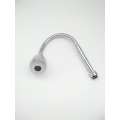 Chrome Flexible Spout Single Handle Kitchen Faucet