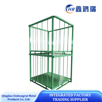 Nestable Steel Stacking Cages For Space Saving
