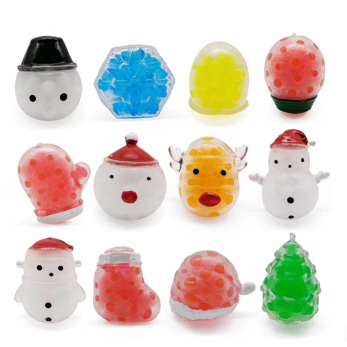 Squeeze Toys Elemento de Navidad Bola de cuentas