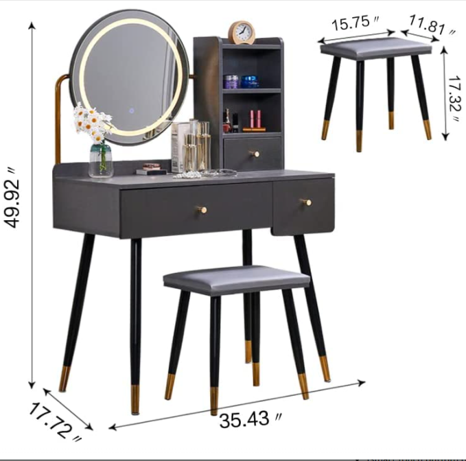 Mdf Dressing Table Price 8