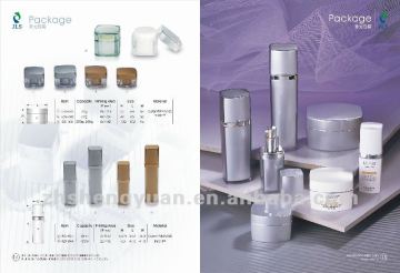 Diamond Acrylic lotion bottle for cosmetic package