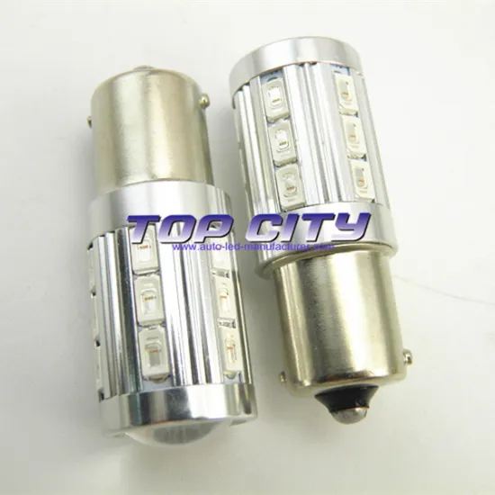 LED car light, Red 1156 BA15S 21-SMD 5630 LED Light bulb Turn Signal Backup Reverse, Automobile