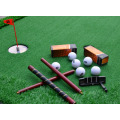 Tapete para putting green de 50x300cm con copa de acero inoxidable