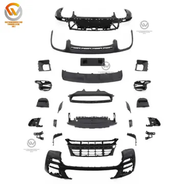 PP Material GTS Style Body Kits and Bumpers for Porsche Macan Auto Parts