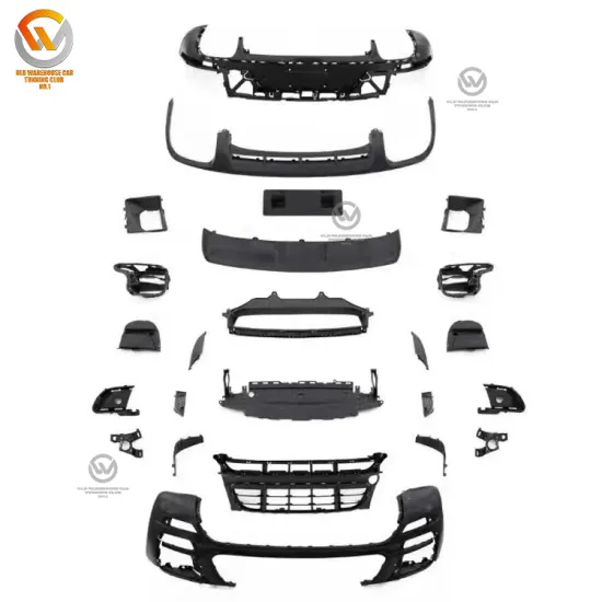PP Material GTS Style Body Kits and Bumpers for Porsche Macan Auto Parts
