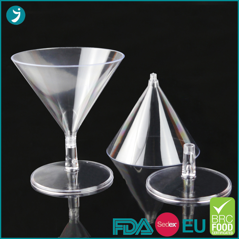 Plastic Dessert Cocktail Glasses
