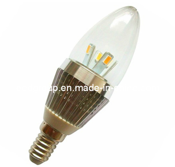 Dimmable Sumsung 5630 SMD Candle Light with Radiating Fins (OED-CL-8L4WE1)