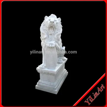 Marble Lion Statue Sculpture (YL-D036)
