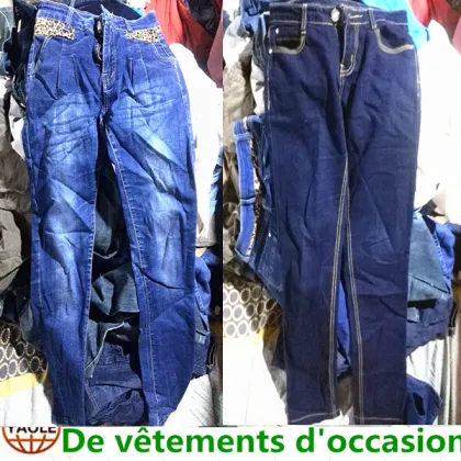 wholesale cheapset used women braces jean, second hand braces jean