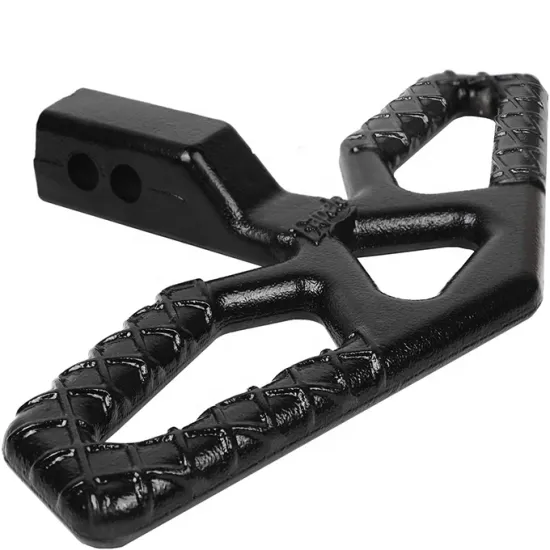 Rust-Free Solid Steel Tow Hitch Step for 2 Inch Receivers